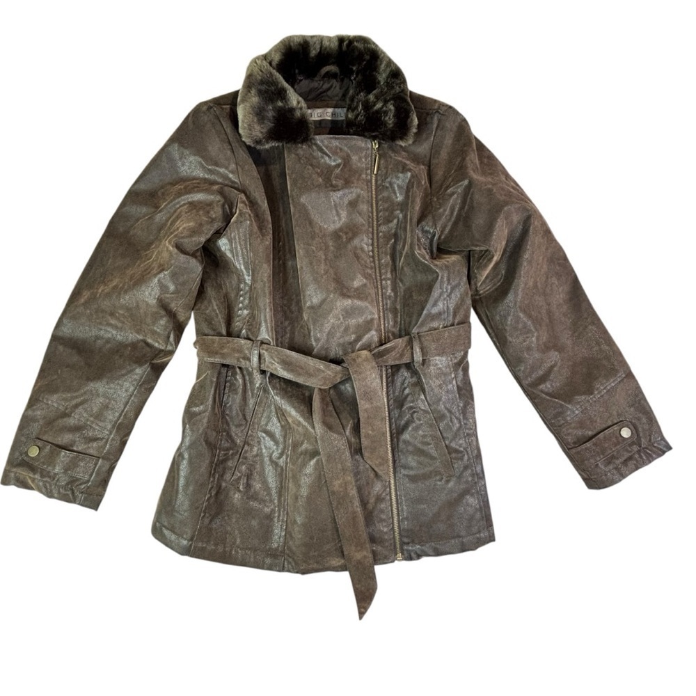 Vintage Big Chill Faux Leather Jacket